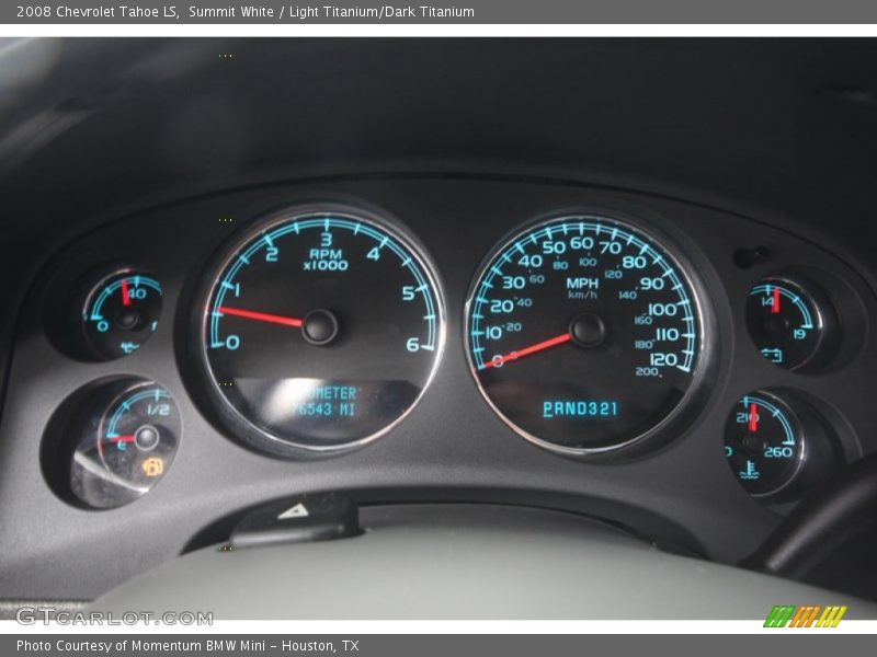 Summit White / Light Titanium/Dark Titanium 2008 Chevrolet Tahoe LS
