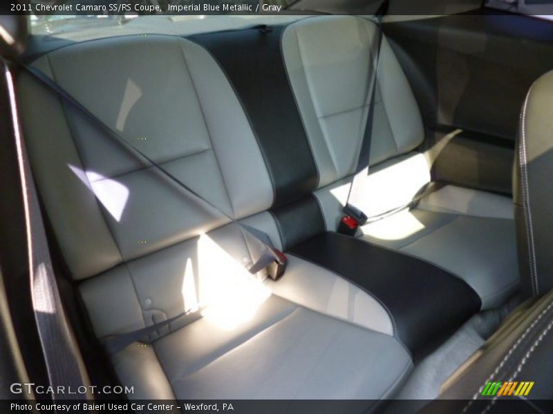 Imperial Blue Metallic / Gray 2011 Chevrolet Camaro SS/RS Coupe