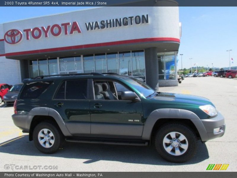 Imperial Jade Mica / Stone 2003 Toyota 4Runner SR5 4x4