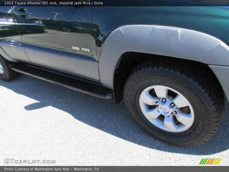 Imperial Jade Mica / Stone 2003 Toyota 4Runner SR5 4x4