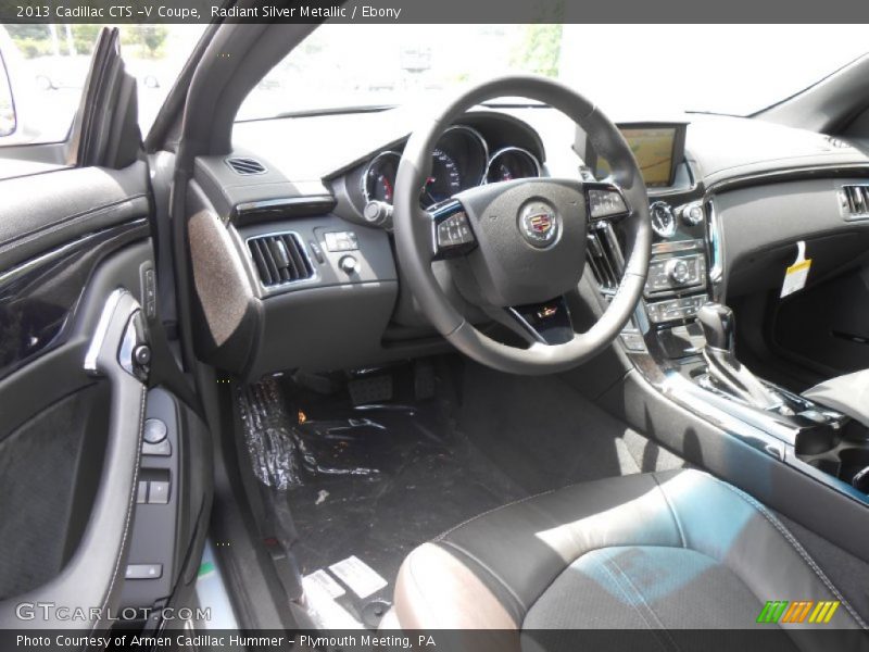  2013 CTS -V Coupe Ebony Interior