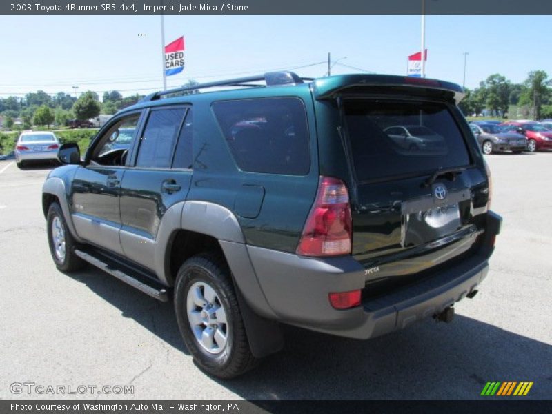 Imperial Jade Mica / Stone 2003 Toyota 4Runner SR5 4x4