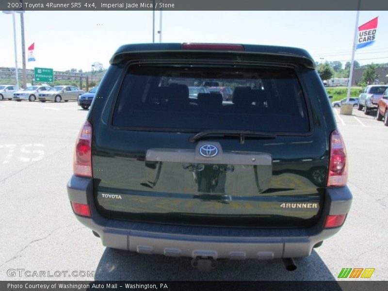 Imperial Jade Mica / Stone 2003 Toyota 4Runner SR5 4x4