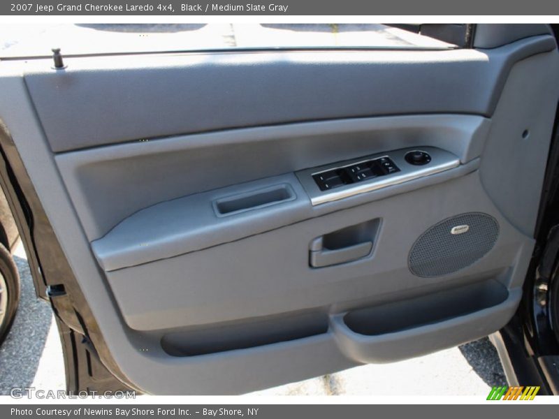Black / Medium Slate Gray 2007 Jeep Grand Cherokee Laredo 4x4