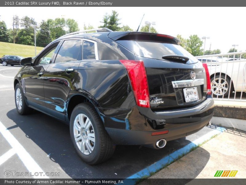 Black Raven / Ebony/Ebony 2013 Cadillac SRX Luxury FWD