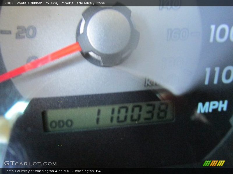 Imperial Jade Mica / Stone 2003 Toyota 4Runner SR5 4x4