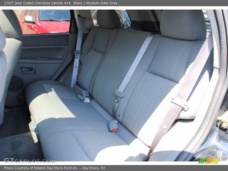 Black / Medium Slate Gray 2007 Jeep Grand Cherokee Laredo 4x4