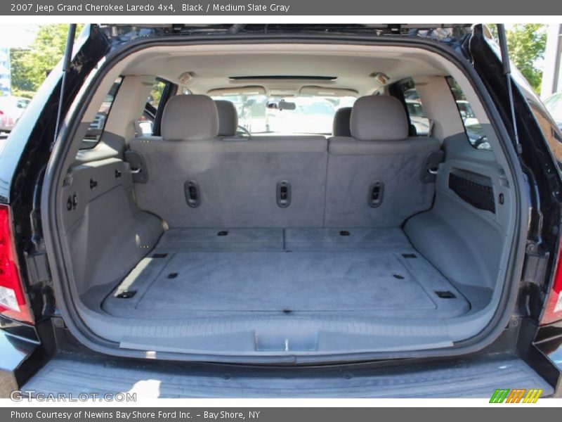 Black / Medium Slate Gray 2007 Jeep Grand Cherokee Laredo 4x4
