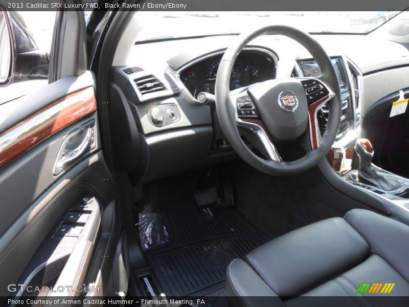 Black Raven / Ebony/Ebony 2013 Cadillac SRX Luxury FWD