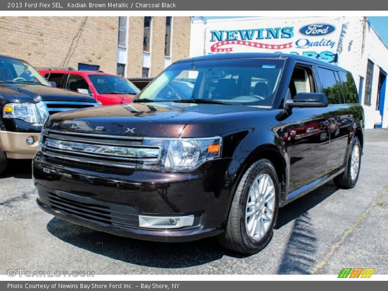 Kodiak Brown Metallic / Charcoal Black 2013 Ford Flex SEL