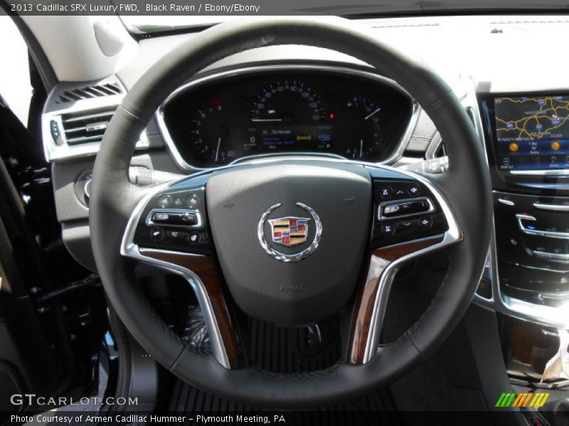 Black Raven / Ebony/Ebony 2013 Cadillac SRX Luxury FWD