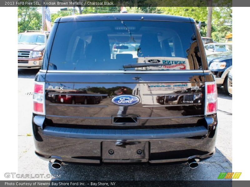Kodiak Brown Metallic / Charcoal Black 2013 Ford Flex SEL