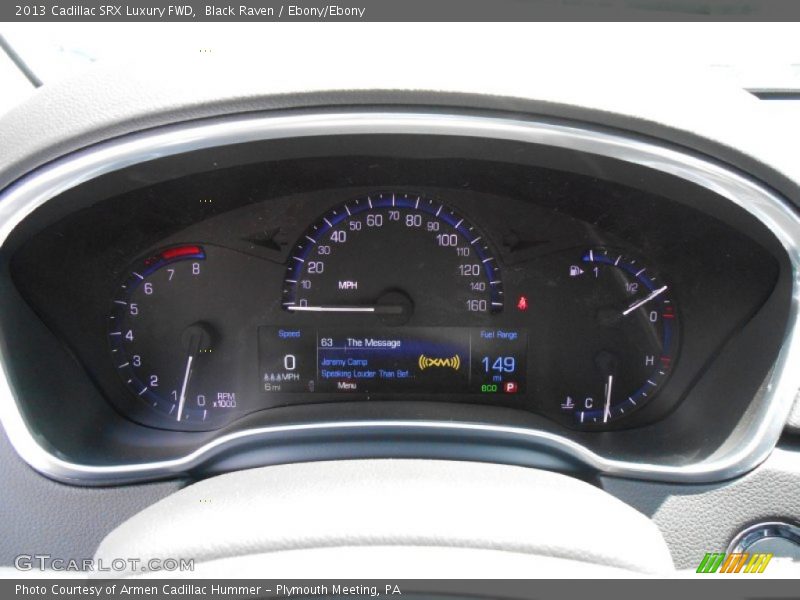 Black Raven / Ebony/Ebony 2013 Cadillac SRX Luxury FWD