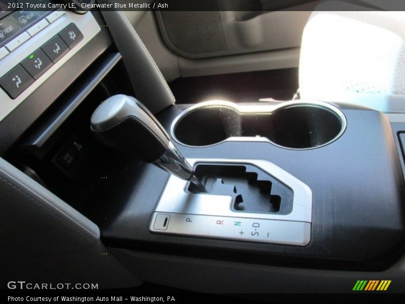 Clearwater Blue Metallic / Ash 2012 Toyota Camry LE