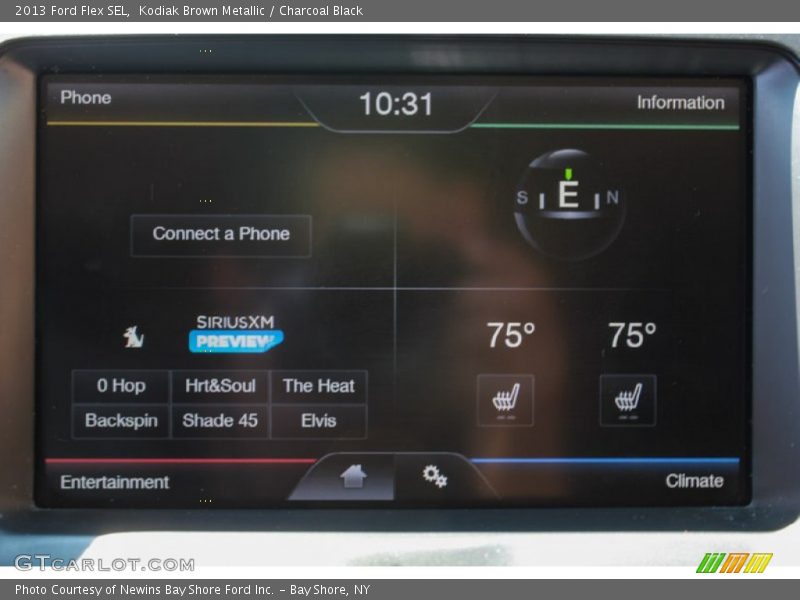 Kodiak Brown Metallic / Charcoal Black 2013 Ford Flex SEL