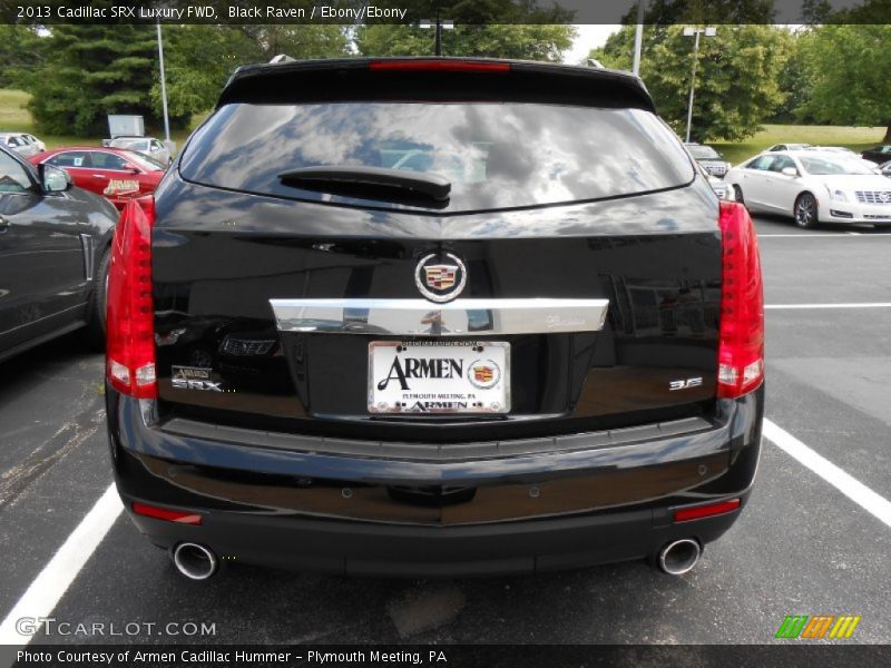 Black Raven / Ebony/Ebony 2013 Cadillac SRX Luxury FWD