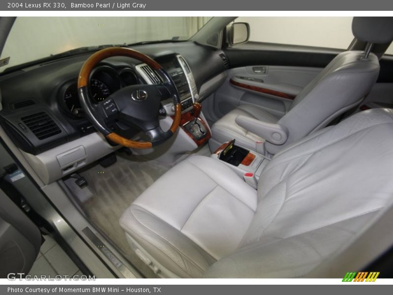 Bamboo Pearl / Light Gray 2004 Lexus RX 330
