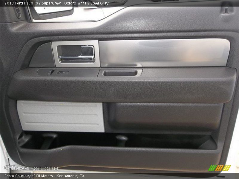 Oxford White / Steel Gray 2013 Ford F150 FX2 SuperCrew