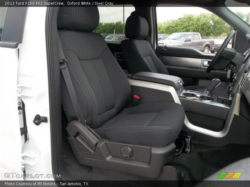 Oxford White / Steel Gray 2013 Ford F150 FX2 SuperCrew