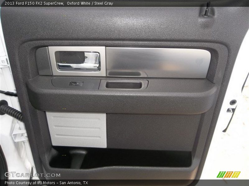 Oxford White / Steel Gray 2013 Ford F150 FX2 SuperCrew