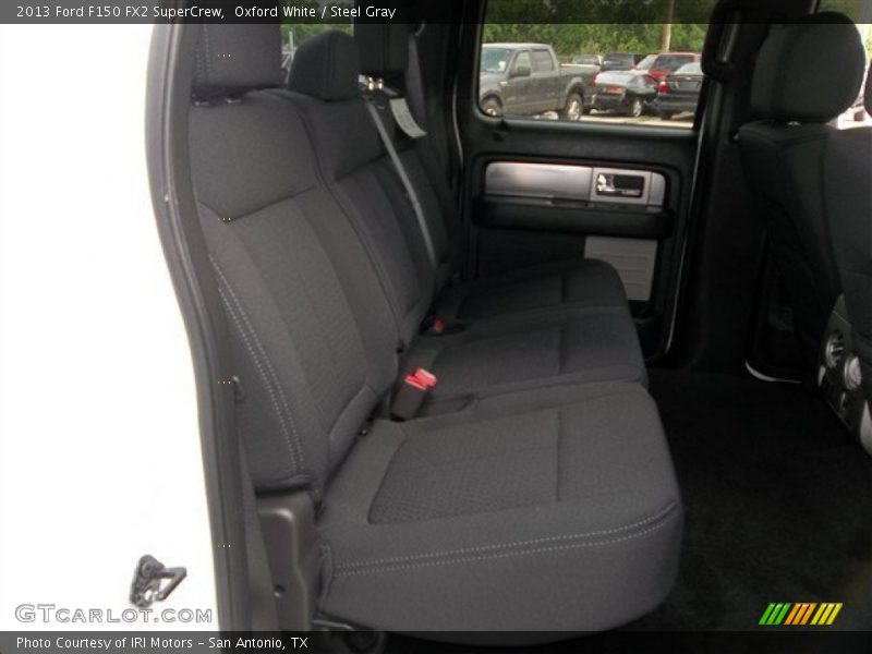 Oxford White / Steel Gray 2013 Ford F150 FX2 SuperCrew