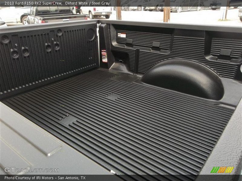 Oxford White / Steel Gray 2013 Ford F150 FX2 SuperCrew
