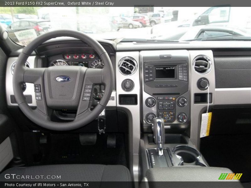 Oxford White / Steel Gray 2013 Ford F150 FX2 SuperCrew