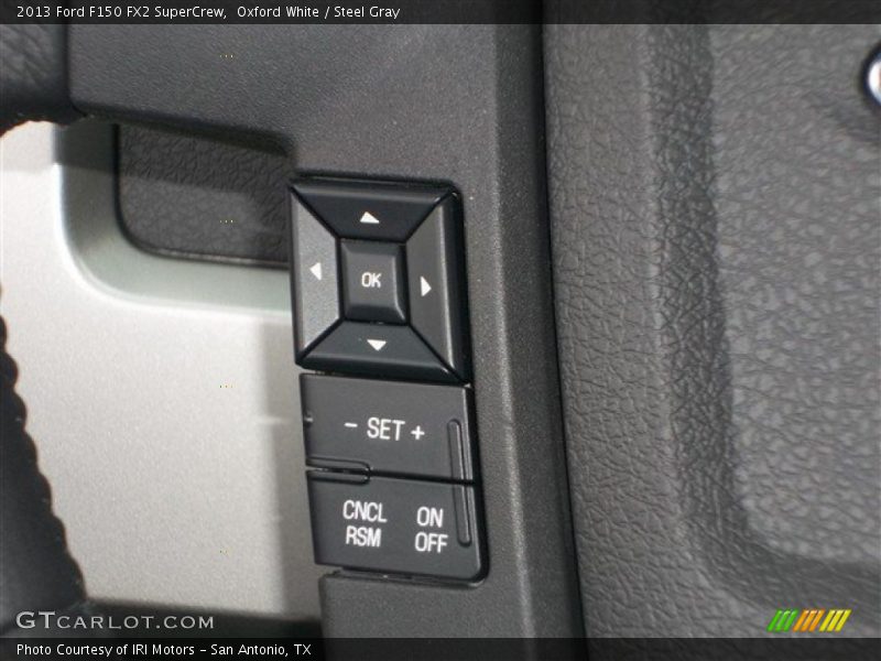 Oxford White / Steel Gray 2013 Ford F150 FX2 SuperCrew