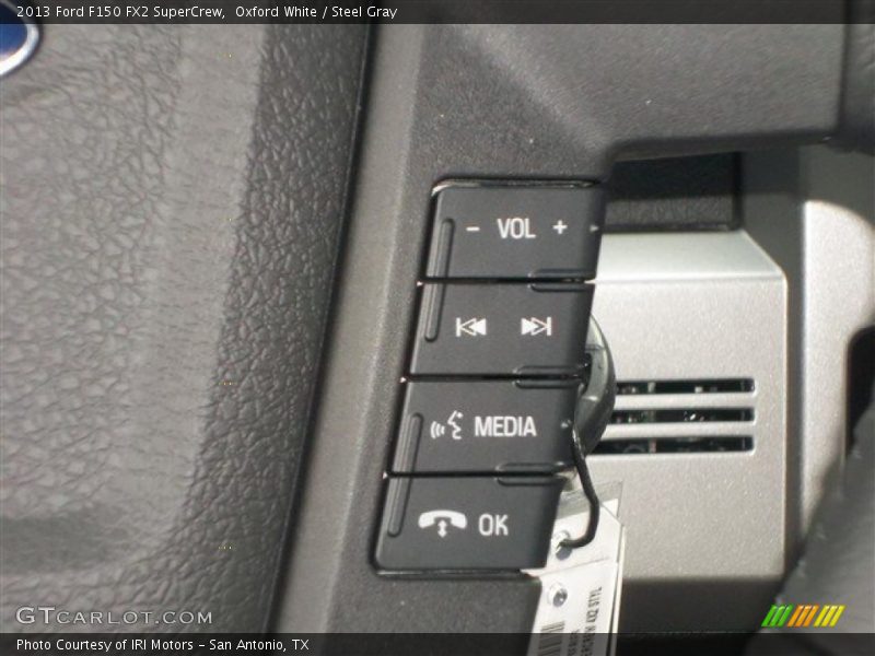 Oxford White / Steel Gray 2013 Ford F150 FX2 SuperCrew