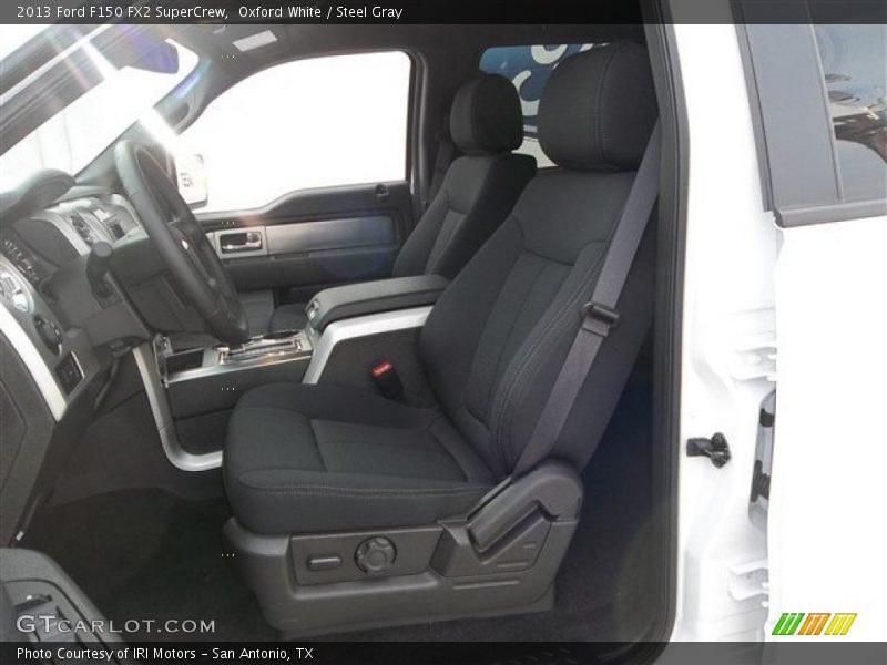 Oxford White / Steel Gray 2013 Ford F150 FX2 SuperCrew