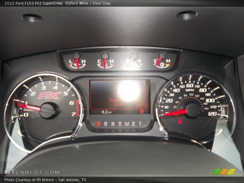 Oxford White / Steel Gray 2013 Ford F150 FX2 SuperCrew