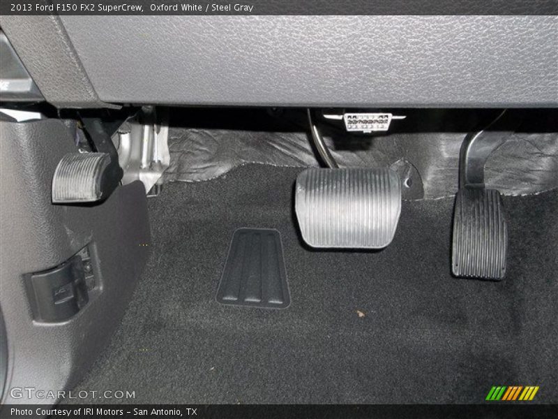 Oxford White / Steel Gray 2013 Ford F150 FX2 SuperCrew