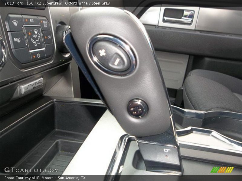 Oxford White / Steel Gray 2013 Ford F150 FX2 SuperCrew