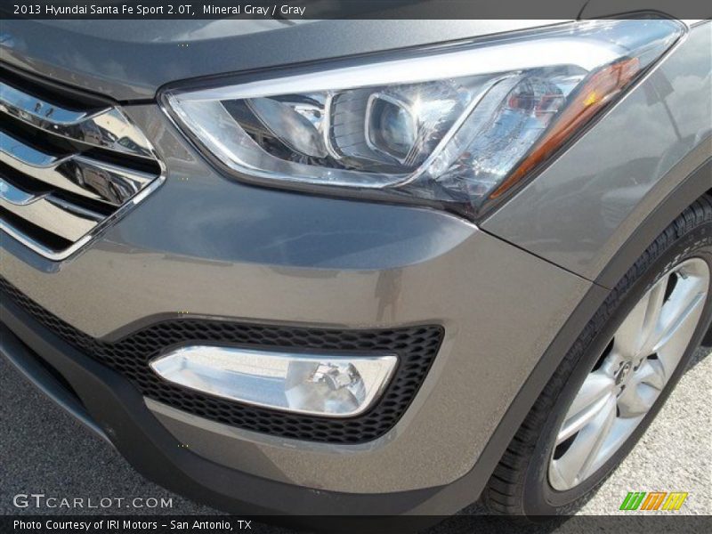 Mineral Gray / Gray 2013 Hyundai Santa Fe Sport 2.0T
