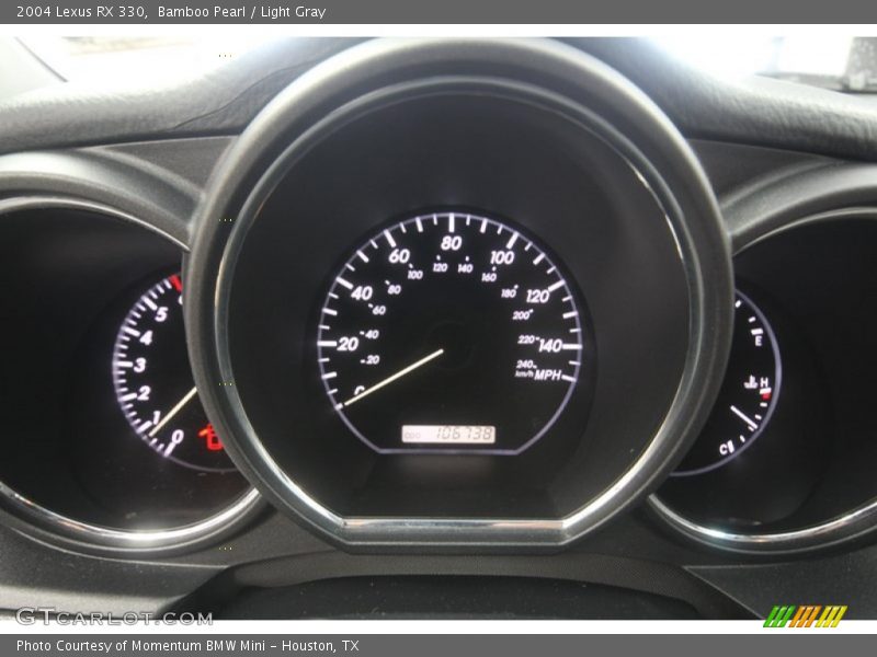Bamboo Pearl / Light Gray 2004 Lexus RX 330