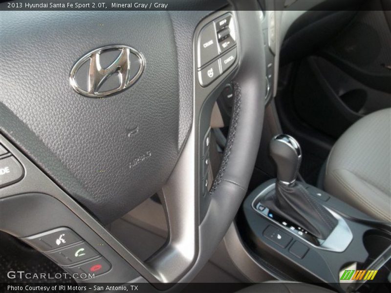 Mineral Gray / Gray 2013 Hyundai Santa Fe Sport 2.0T