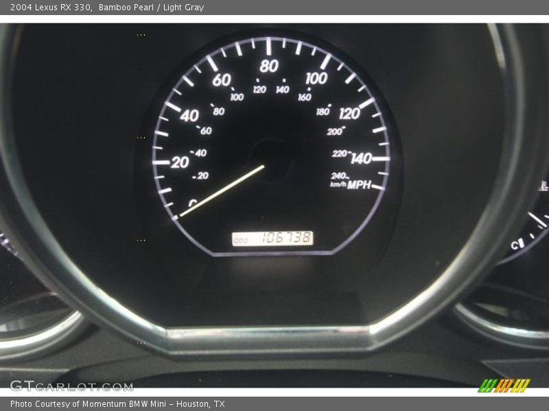 Bamboo Pearl / Light Gray 2004 Lexus RX 330