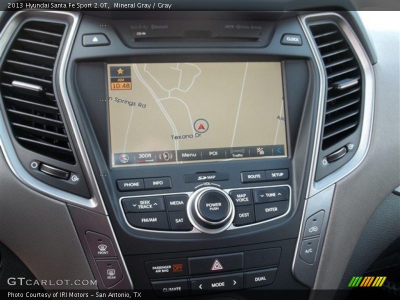 Mineral Gray / Gray 2013 Hyundai Santa Fe Sport 2.0T