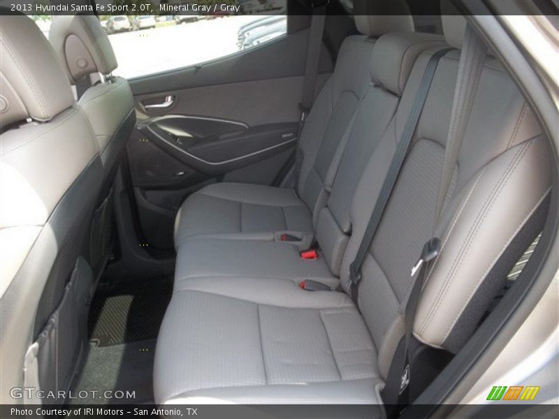 Mineral Gray / Gray 2013 Hyundai Santa Fe Sport 2.0T