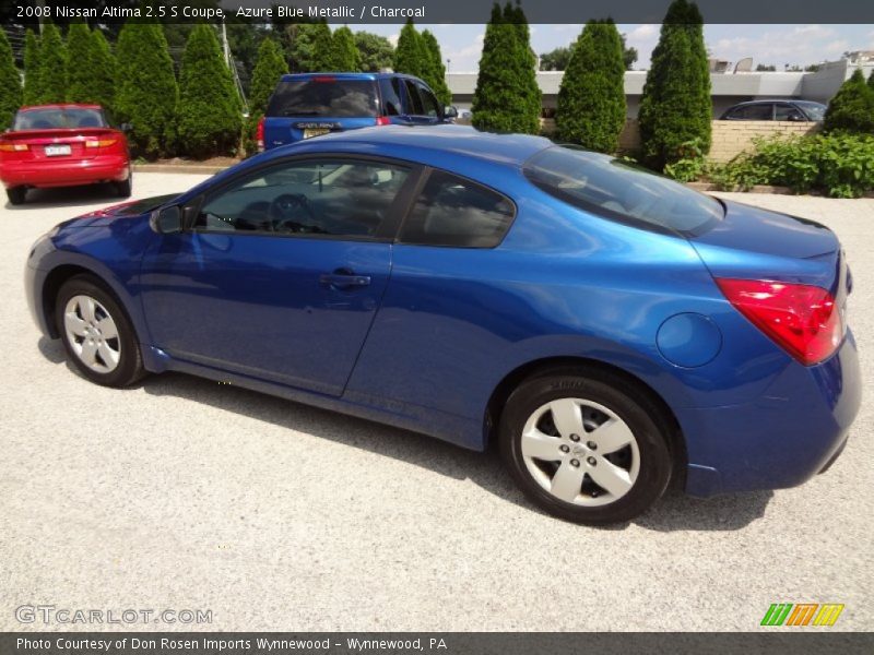 Azure Blue Metallic / Charcoal 2008 Nissan Altima 2.5 S Coupe