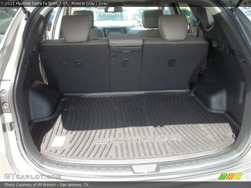 Mineral Gray / Gray 2013 Hyundai Santa Fe Sport 2.0T