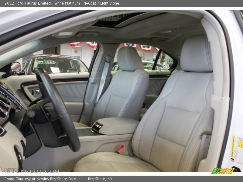 Front Seat of 2012 Taurus Limited