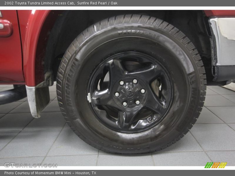 Sunfire Red Pearl / Oak 2002 Toyota Tundra Limited Access Cab