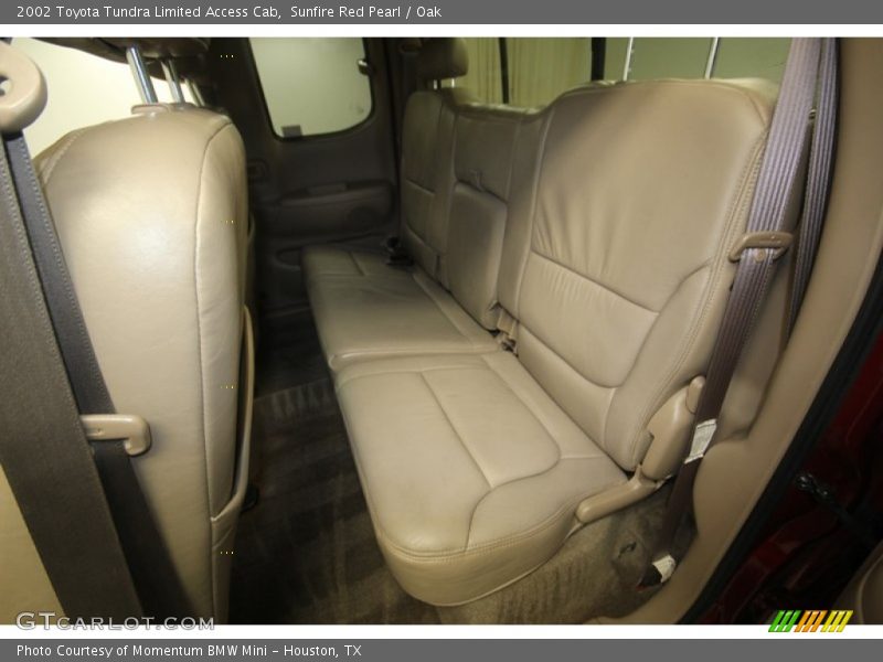 Sunfire Red Pearl / Oak 2002 Toyota Tundra Limited Access Cab