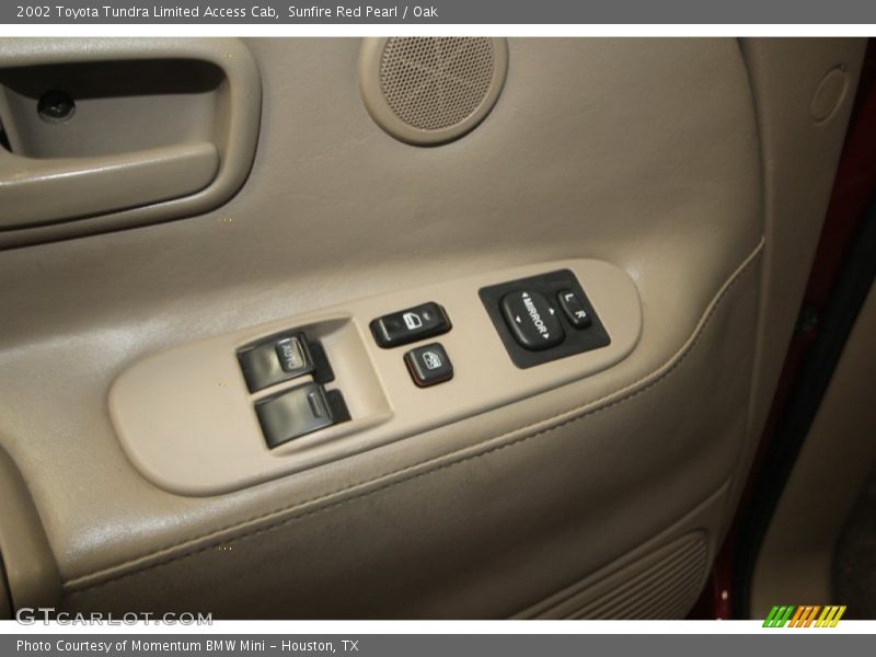 Sunfire Red Pearl / Oak 2002 Toyota Tundra Limited Access Cab