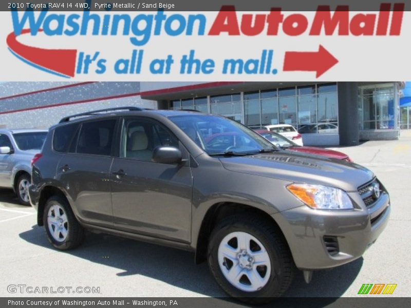 Pyrite Metallic / Sand Beige 2010 Toyota RAV4 I4 4WD