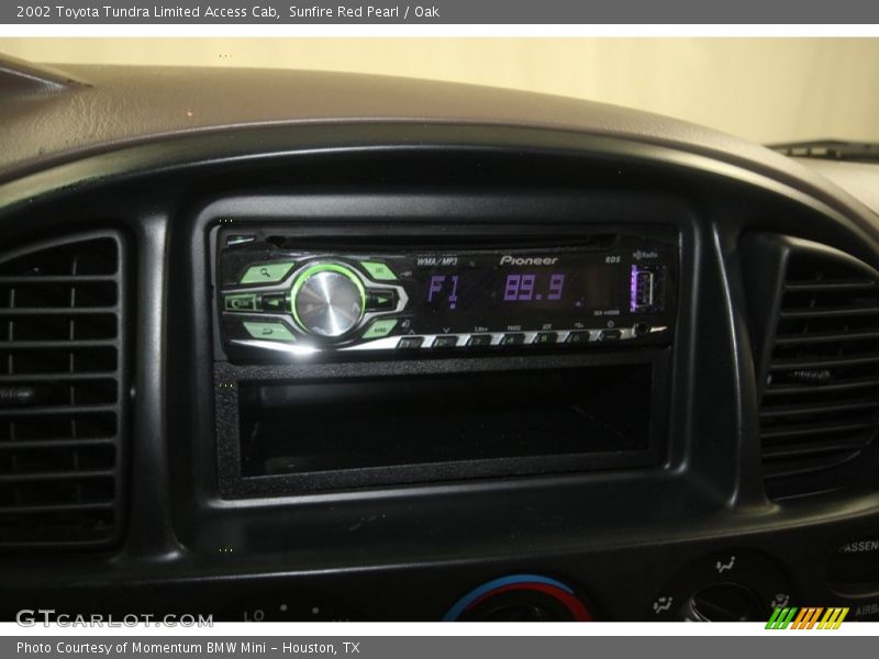 Sunfire Red Pearl / Oak 2002 Toyota Tundra Limited Access Cab