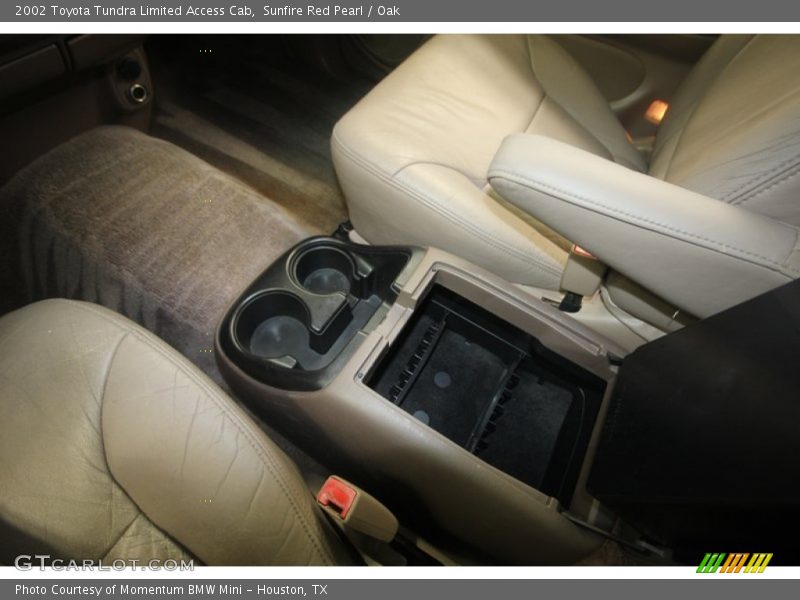 Sunfire Red Pearl / Oak 2002 Toyota Tundra Limited Access Cab