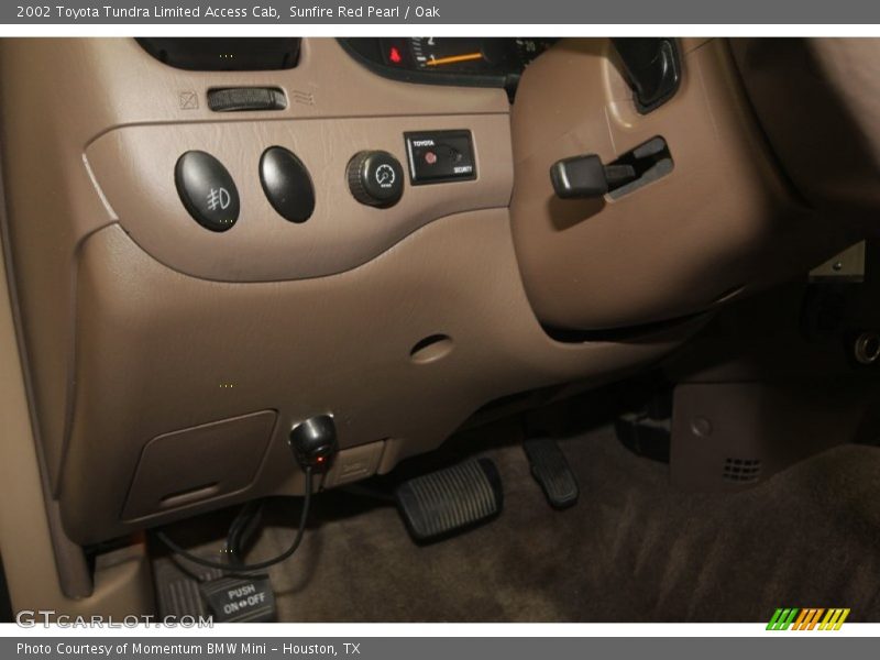 Sunfire Red Pearl / Oak 2002 Toyota Tundra Limited Access Cab
