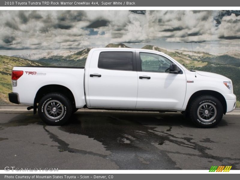 Super White / Black 2010 Toyota Tundra TRD Rock Warrior CrewMax 4x4